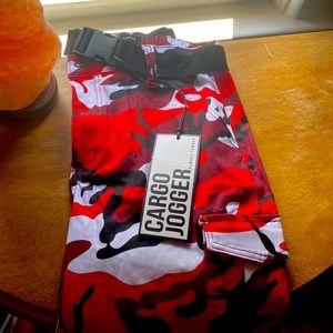 Hot Topic Cargo Joggers, Brand new